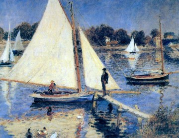 アルジャントゥイユの帆船 ピエール・オーギュスト・ルノワール Oil Paintings